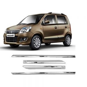 Door Side Beading For Wagon R - silver